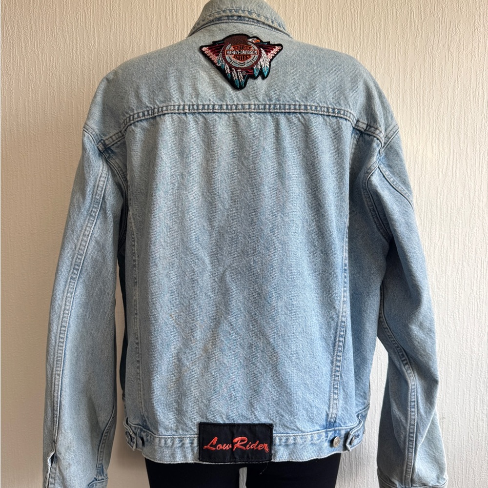 Vintage Harley Low Rider GAP Denim Jacket